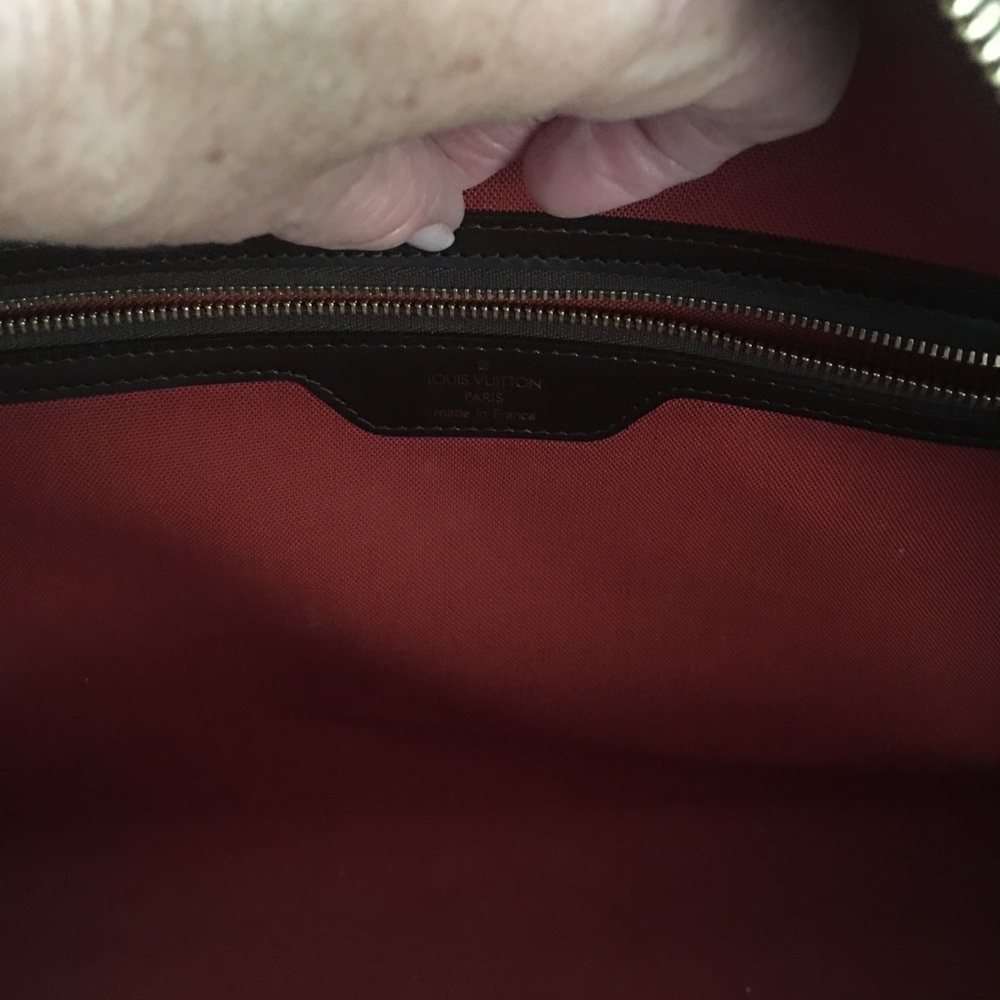 AUTHENTIC -LOUIS VUITTON  NOLITA DAMIER EBENE -CARRY-ON /TOTE /BAG - Picture 2 of 11